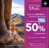 En Volaris hasta 50% de descuento en vuelos durante el 2022