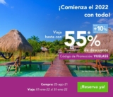 Promo Volaris de hasta 55% de descuento para viajar en Enero 2022