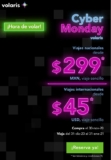 Volaris Cyber Monday 2020: vuelos nacionales desde $299 e internacionales desde $45 dólares