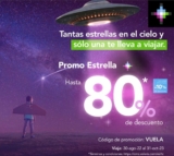 Promo Estrella Volaris: Hasta 80% de descuento en vuelos hoy 31 de agosto