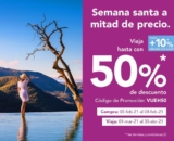 Promo Volaris Semana Santa 2021 de hasta 50% de descuento en vuelos