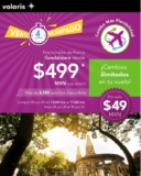 Volaris Venta Relámpago con vuelos nacionales desde $499 de 1 a 5 pm