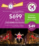 Volaris Venta Relámpago de Navidad con vuelos nacionales desde $699