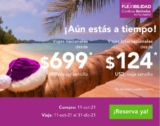Promo Volaris de vuelos desde $699 para viajar en Navidad