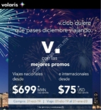 Promoción Volaris Navidad 2019: vuelos nacionales desde $699 e internacionales desde $75 dólares