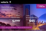 Promo Volaris vuelos que vuelan: viajes nacionales desde $299 e internacionales desde $45 dólares