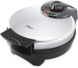 Wafflera de acero inoxidable Oster baja a su menor precio