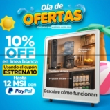 Ola de Ofertas Waldo’s: 10% de descuento en línea blanca + hasta 12 msi con PayPal