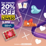 Cupón de San Valentín Waldos: 20% de descuento + 3 msi