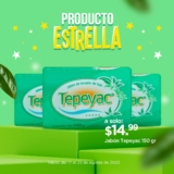 Producto Estrella Waldos: Jabón Tepeyac a sólo $14.99