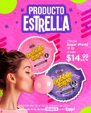 Producto Estrella Waldo’s: chicle Sugar World a sólo $14.99