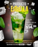 Producto Estrella Waldo’s: Vaso de vidrio a sólo $14.99