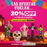Día de Muertos Waldo’s: 20% de descuento con cupón en su tienda en línea