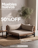 Promo Waldo’s: Hasta 50% de descuento en muebles nuevos en su tienda en línea