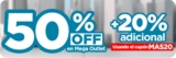 Mega Outlet Waldos con rebajas de hasta 50% de descuento + cupón de 20% adicional
