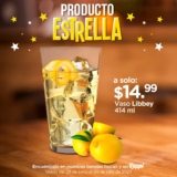 Producto Estrella Waldos: Vaso Libbey a sólo $14.99