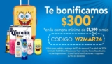 Cupón Walmart Semana Santa de $300 de descuento en pedidos de supermercado