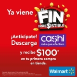 Promoción Cashi Buen Fin Irresistible 2022: Recibe bonificación de $100 en tu primera compra en tienda