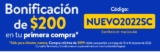 Cupón Walmart de $200 de descuento en tu primer compra en línea de $999 o más