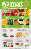 Martes de Frescura Walmart 21 de octubre: precios de frutas y verduras