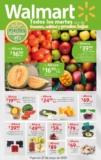 Martes de Frescura Walmart 27 de mayo: precios de frutas y verduras