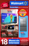 Folleto Walmart Hot Sale 2026 ofertas en electrónica, línea blanca y moda al 2 de junio 2026