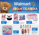 Folleto Walmart Juguetilandia del 15 de septiembre al 2 de octubre 2022
