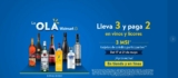 3×2 en vinos y licores en la Ola Walmart en tiendas y en línea