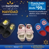En Walmart Pantuflas calientitas desde $99 pesos