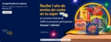 1 Año de envíos GRATIS con Walmart Pass al comprar $349 en productos Gamesa o Sabritas