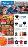 Folleto Walmart ofertas Super Bowl del 1 al 14 de febrero 2022