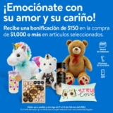 Promoción Walmart San Valentín: $150 de descuento en compras de $1,000 en productos participantes