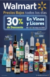 En Walmart 30% de descuento en vinos y licores del 1 al 11 de mayo