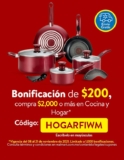 Cupón Walmart Buen Fin Irresistible 2021: $400 de descuento en hogar y cocina