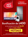 Cupón Walmart Hot Sale 2022: $400 de descuento en toda la tienda