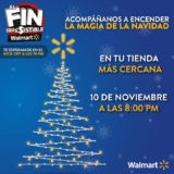 Walmart encendido del árbol e inicio del Fin Irresistible 2022 hoy en la noche