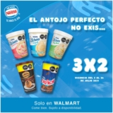 3×2 en helados Nestlé en Walmart