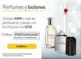 Cupón Walmart de $250 de descuento en perfumes y lociones