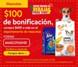 Código Walmart Día del Perro: $100 de descuento en compras de $600 en mascotas