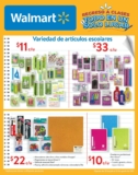 Folleto Walmart Regreso a Clases 30 de julio al 12 de agosto 2021