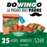 WingStop Día del Padre: 25 Boneless y/o Alitas por $269