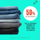 En Del Sol y Woolworth segundo a mitad de precio en todos los pantalones de mezclilla