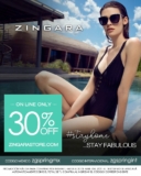 En Zingara 30% de descuento en toda la tienda online zingarastore.com