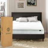 Colchón queen size Zinus Bonell híbrido con resortes y espuma de alta densidad baja a su menor precio + 15 msi