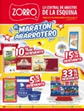 Folleto Zorro Abarrotero Maratón Abarrotero del 4 al 10 de agosto 2021
