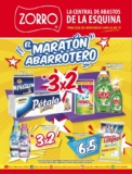 Folleto Zorro Abarrotero Maratón Abarrotero del 15 al 21 de julio con 3×2 en productos y más