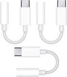 Juego de 3 adaptadores USB-C a jack 3.5 mm para audífonos bajan de precio