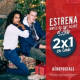 En Aéropostale 2×1 en toda la tienda (también en Liverpool y Fábricas de Francia)
