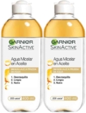 2 pack agua micelar con aceite Garnier SkinActive 400 ml baja a su menor precio