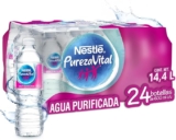 24 pack agua natural Nestlé Pureza Vital de 600 ml baja de precio
